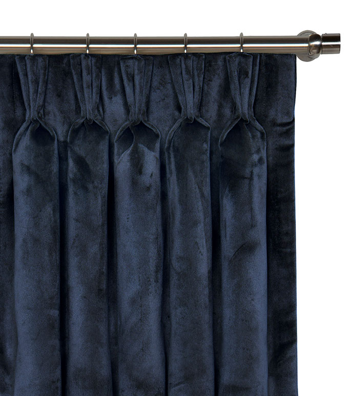Nellis Azure Curtain Panel - ,