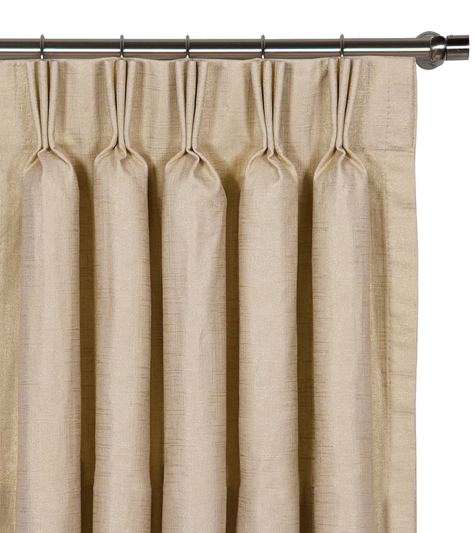 Reflection Gold Curtain Panel - ,