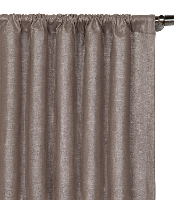 Reflection Taupe Curtain Panel - ,