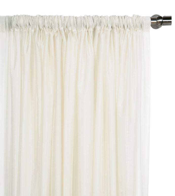 Ambiance Snow Curtain Panel - ,