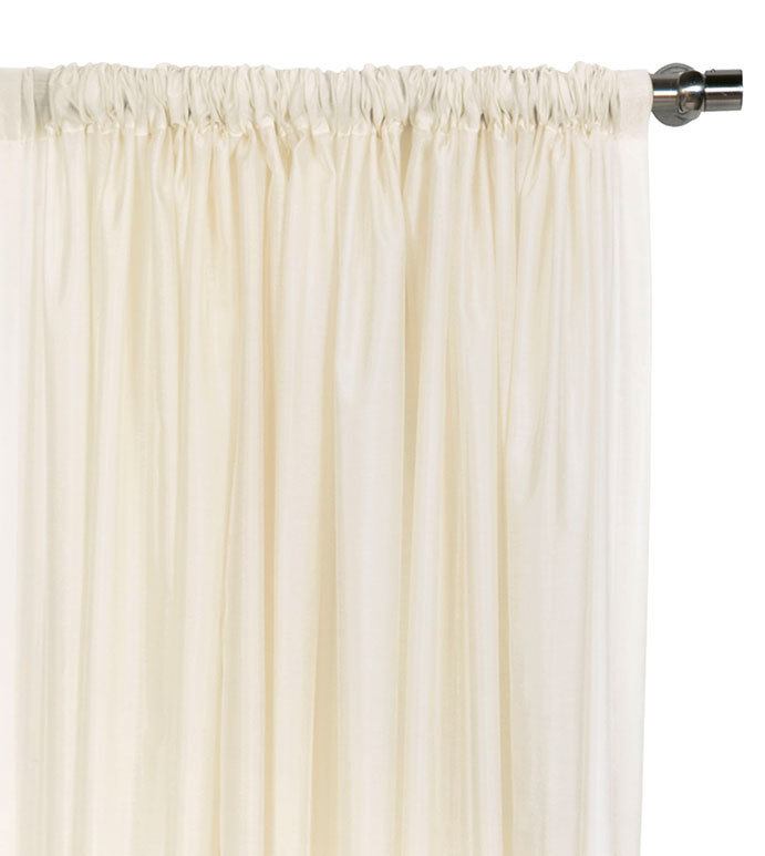 Ambiance Creme Curtain Panel - ,