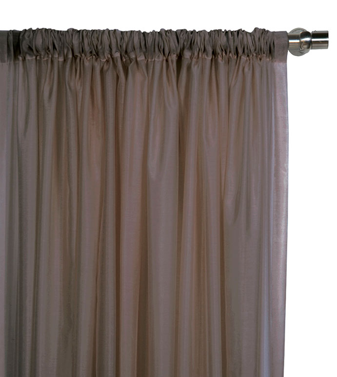 Ambiance Cocoa Curtain Panel - ,