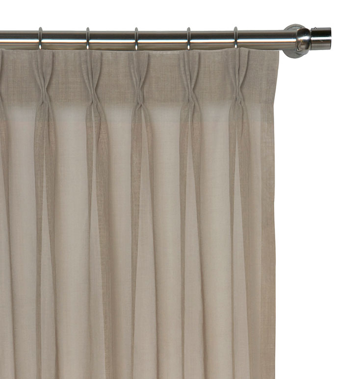 Palapa Mocha Curtain Panel - ,