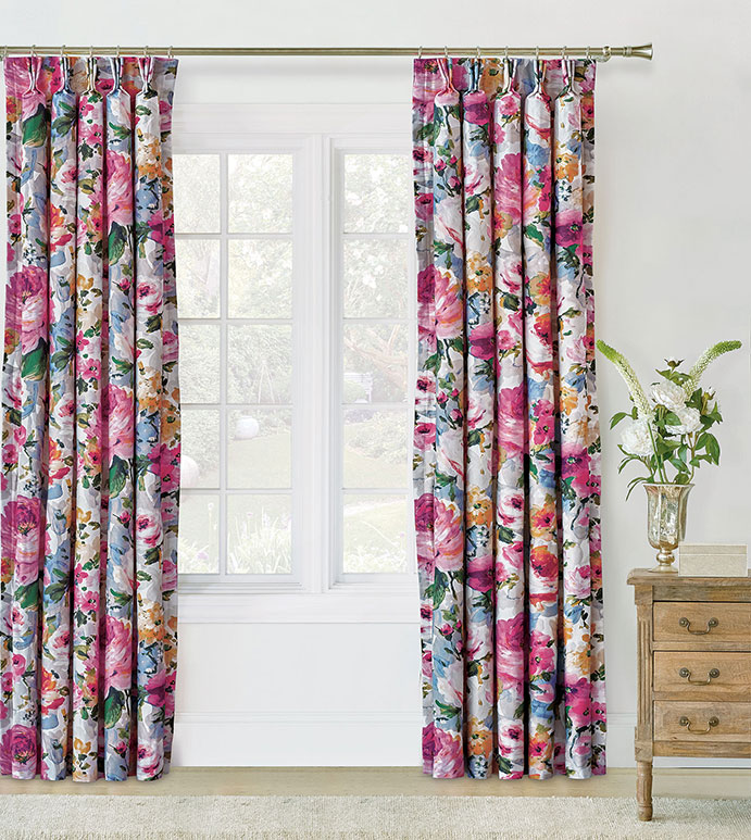 Tresco Bloom Curtain Panel