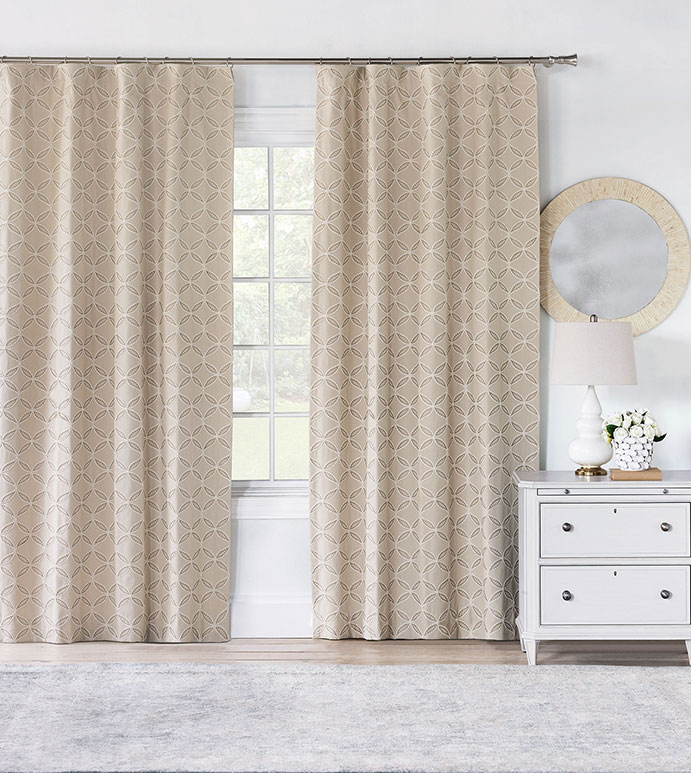 Hadon Natural Curtain Panel