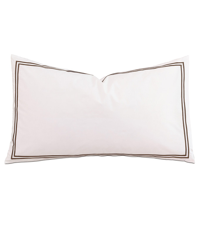 ENZO WHITE/BROWN WITH FLANGE - ,