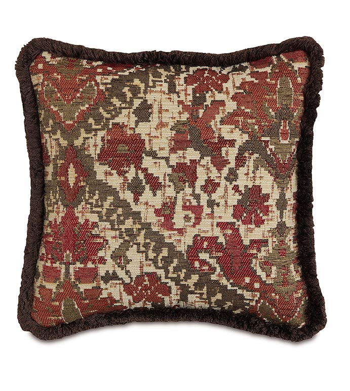 Douglas Paprika With Brush Fringe - ,