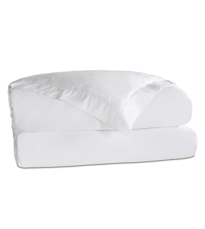 ROMA CLASSIC WHITE DUVET COVER - ,