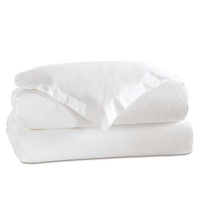 GIANNA CLASSIC WHITE DUVET COVER - ,