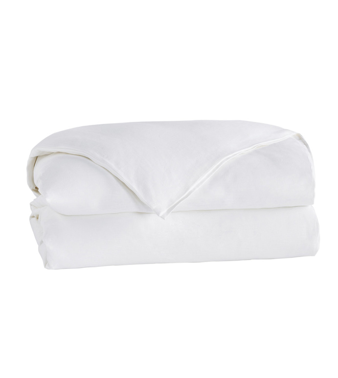 Leonara White Duvet Cover - ,