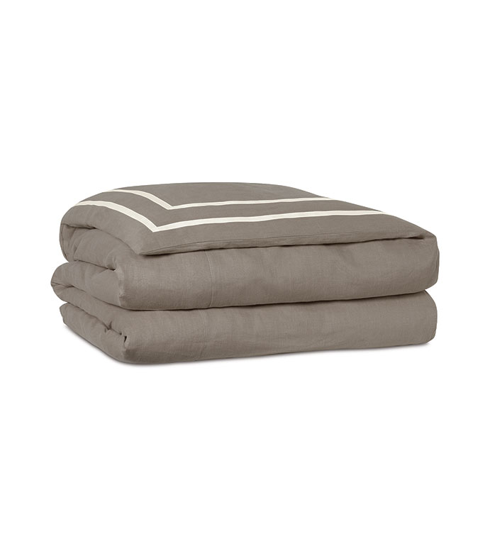 Resort Stone Fret Duvet Cover - ,