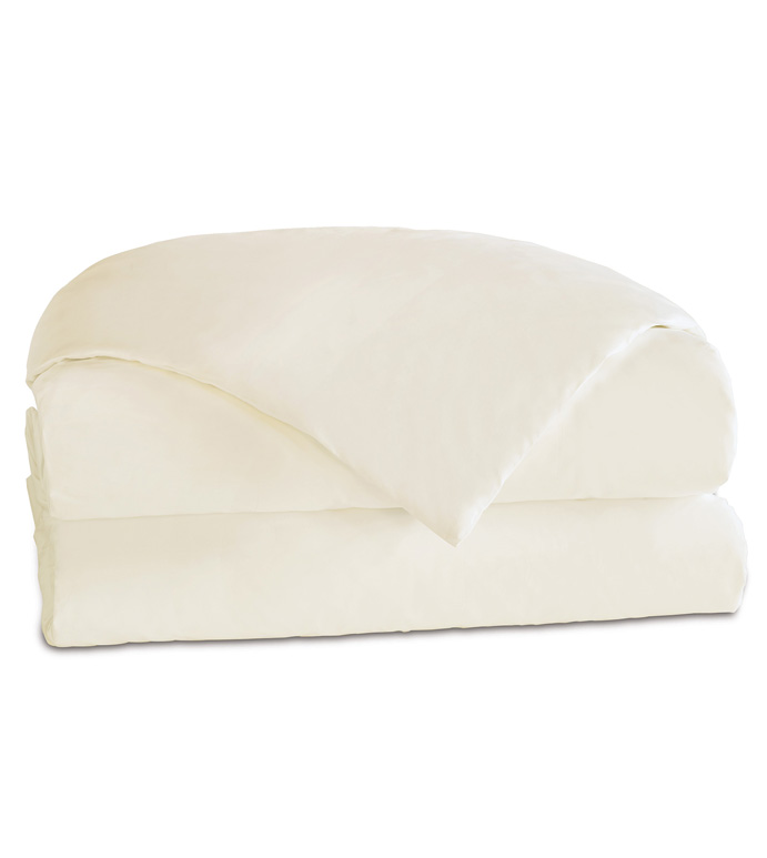 FRESCO LUXE IVORY DUVET COVER - ,
