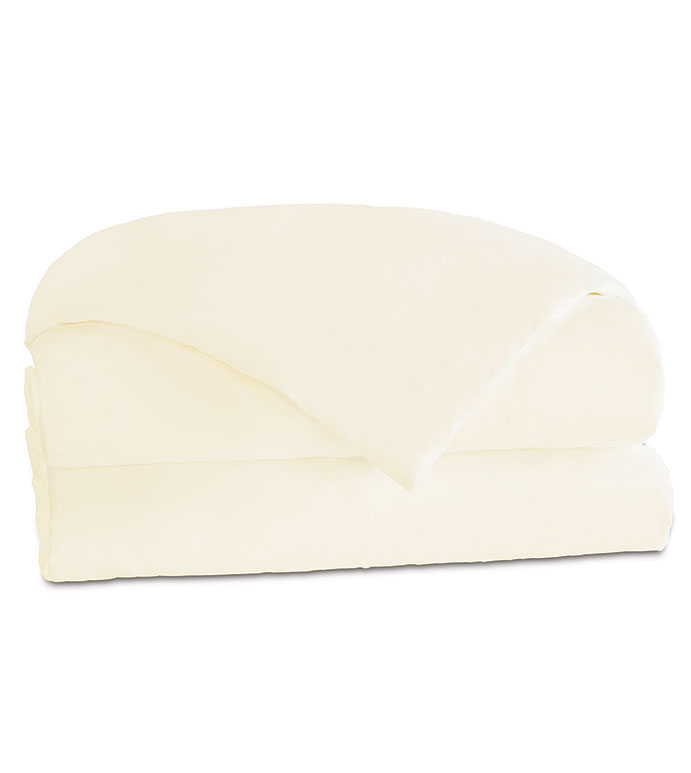 FRESCO CLASSIC IVORY DUVET COVER - ,