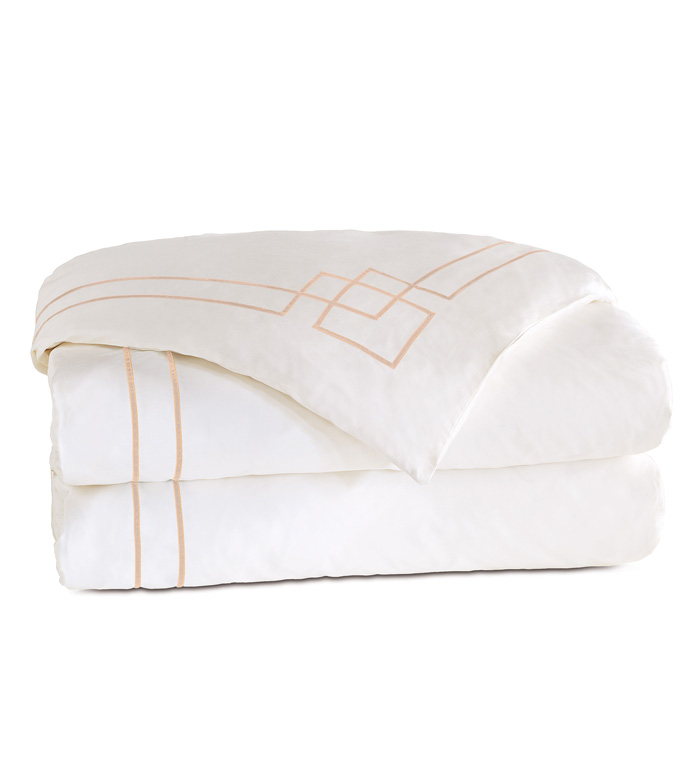 GRAFICO WHITE/NECTAR DUVET COVER - ,