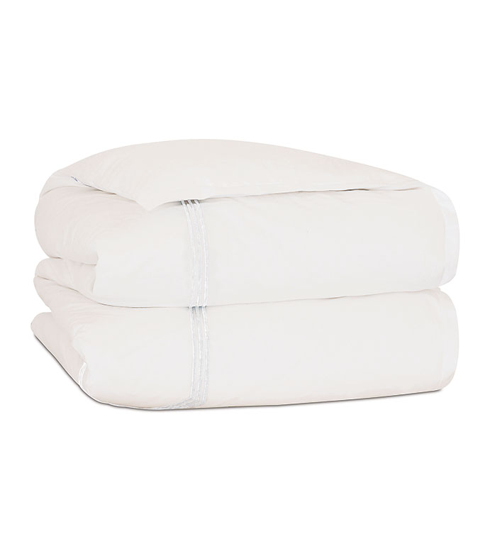 TESSA IVORY/WHITE DUVET COVER - ,