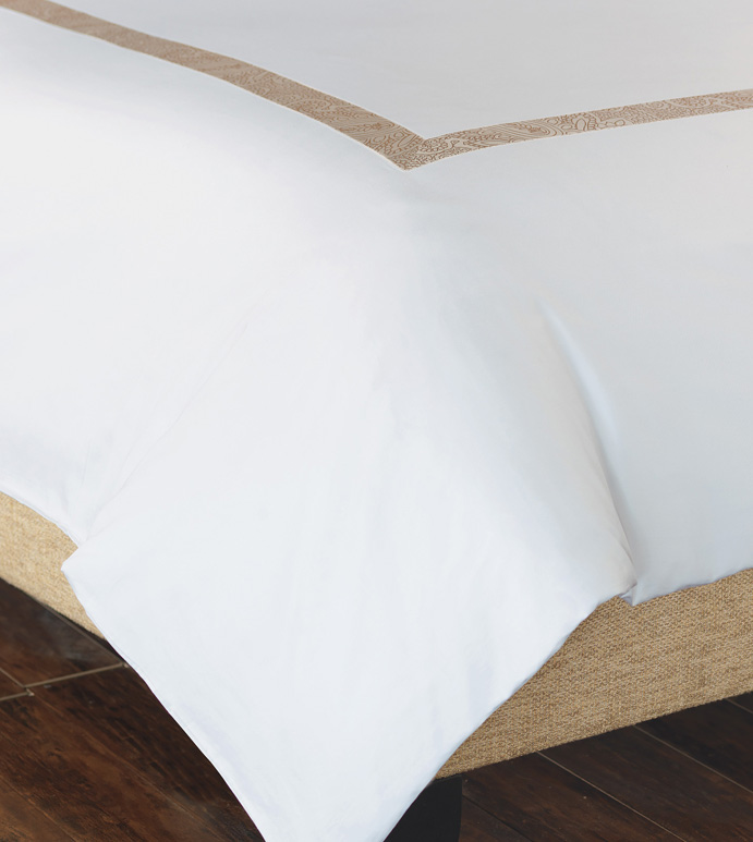CORNICE WHITE/BISCOTTI DUVET - ,