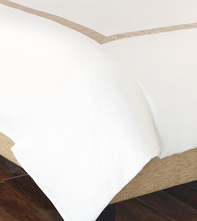 Cornice White/Pearl Duvet - ,