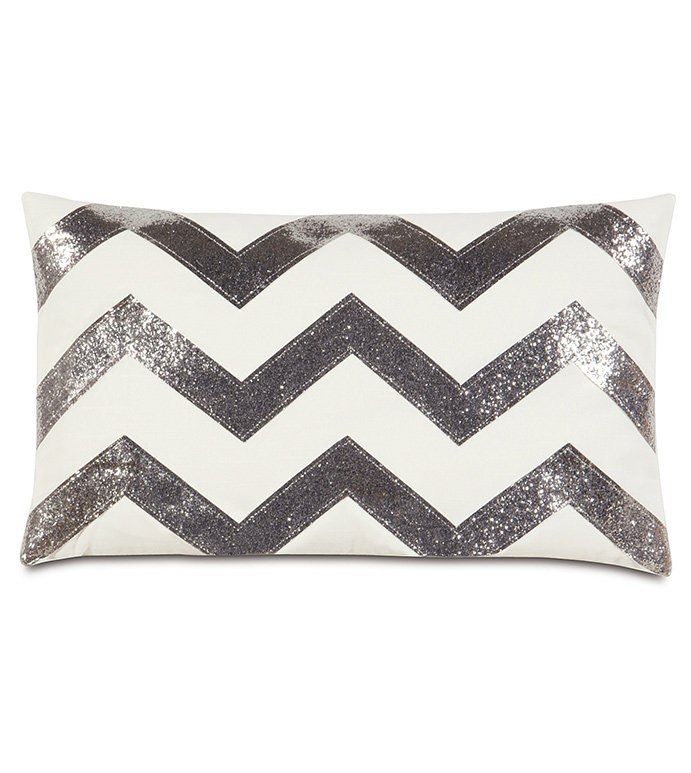 Sparkle Silver chevron - ,