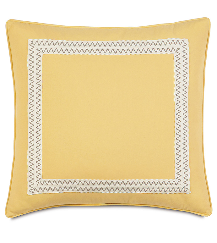 Fullerton Lemon Euro Sham - ,
