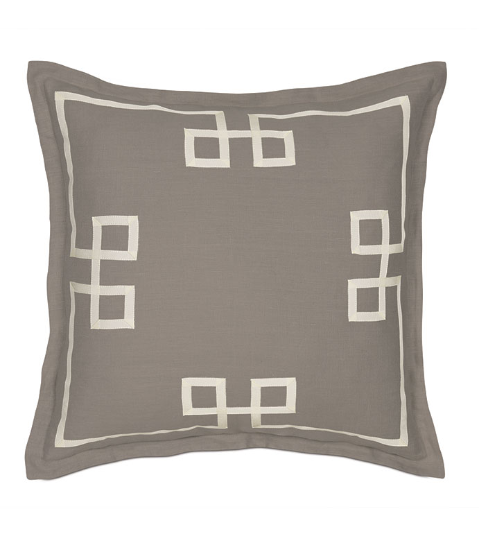 Resort Stone Fret Euro Sham - ,