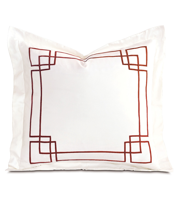 GRAFICO IVORY/SHIRAZ EURO SHAM - ,