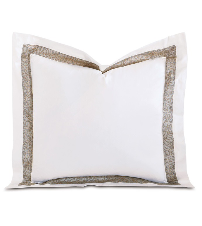 CORNICE WHITE/BISCOTTI EURO SHAM - ,
