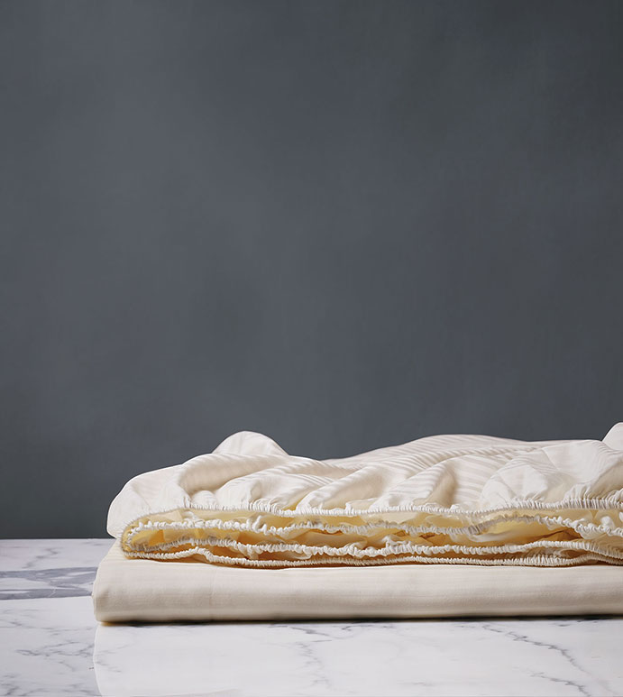 EMILIO IVORY FITTED SHEET