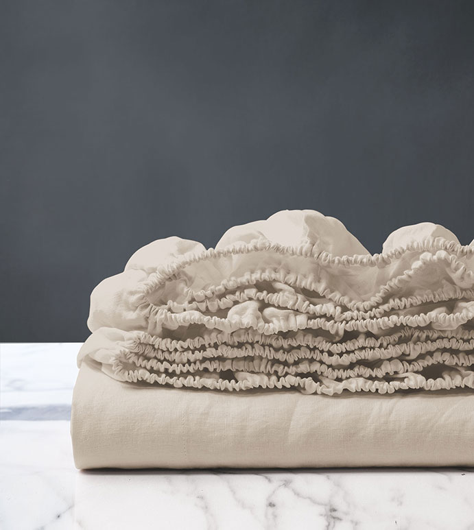 Shiloh Linen Fitted Sheet
