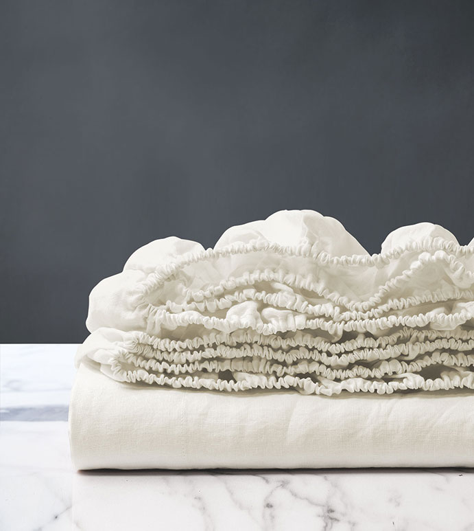 Shiloh Shell Fitted Sheet