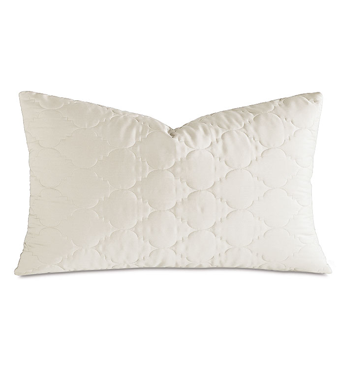 Viola Ivory King Sham - ,
