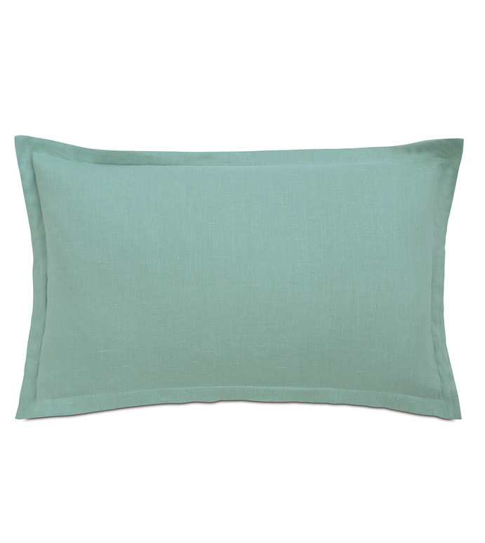 Breeze Aqua King Sham - ,