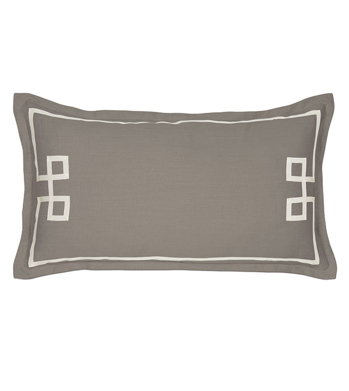Resort Stone Fret King Sham - ,