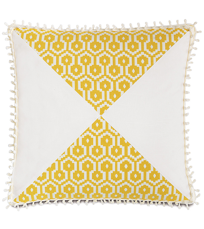 Zuni Lemon/Baldwin White mitered - ,