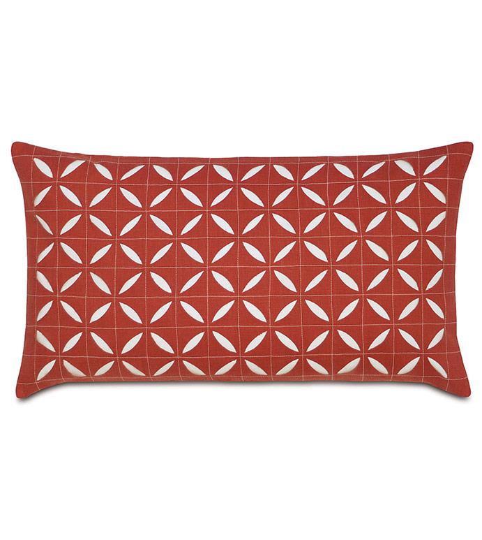 Breeze Scarlet grid oblong - ,