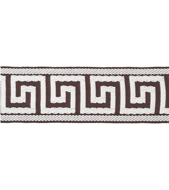 BORDER GREEK KEY C (BROWN)