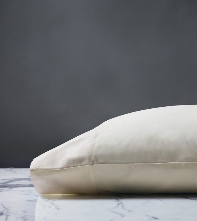 ROMA LUXE IVORY PILLOWCASE