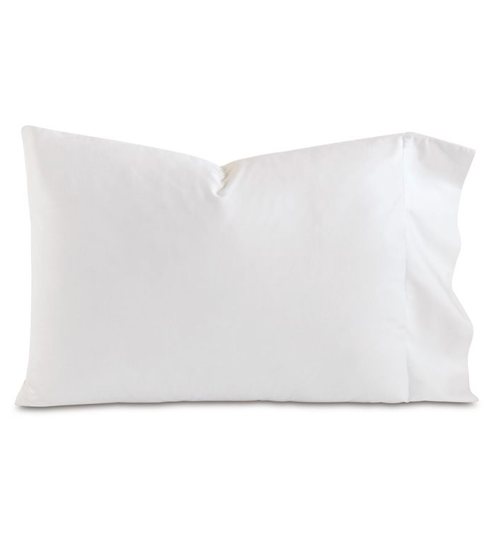 FRESCO LUXE WHITE PILLOWCASE