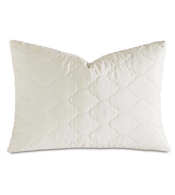 Viola Ivory Queen Sham - ,