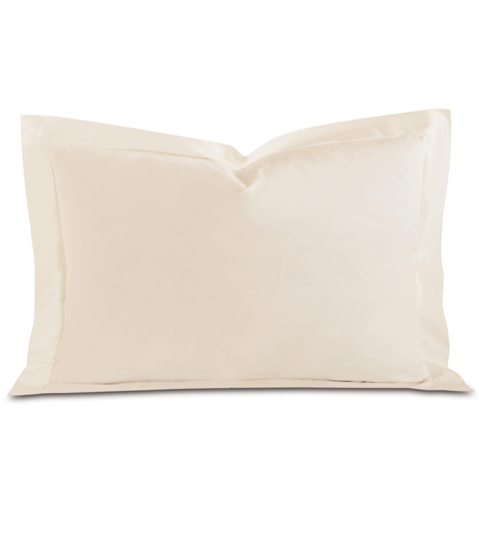 FRESCO LUXE ECRU QUEEN SHAM - ,
