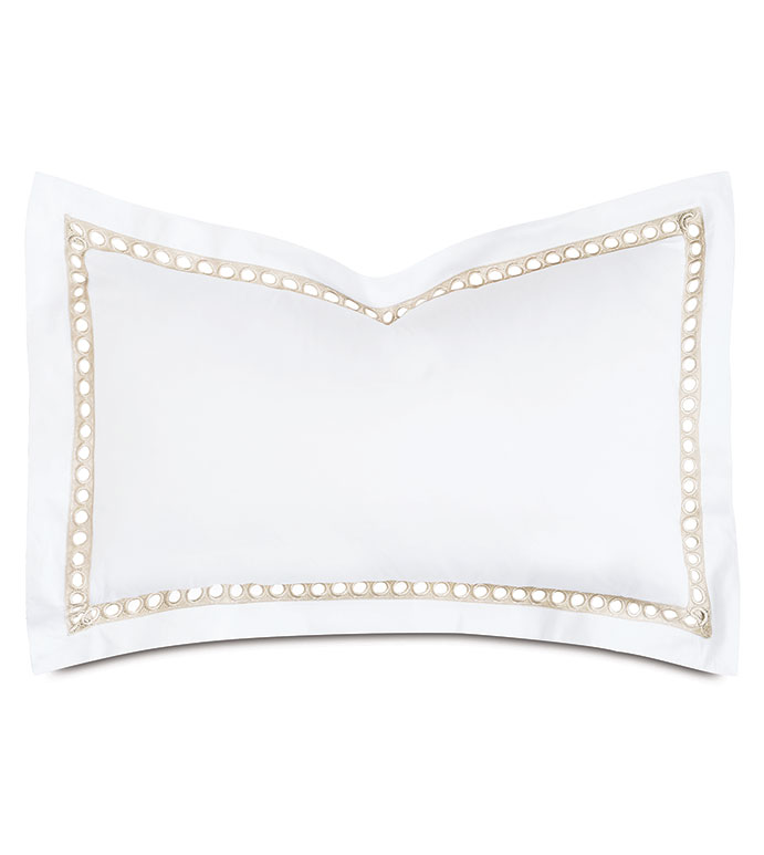 Celine Champagne Queen Sham - ,
