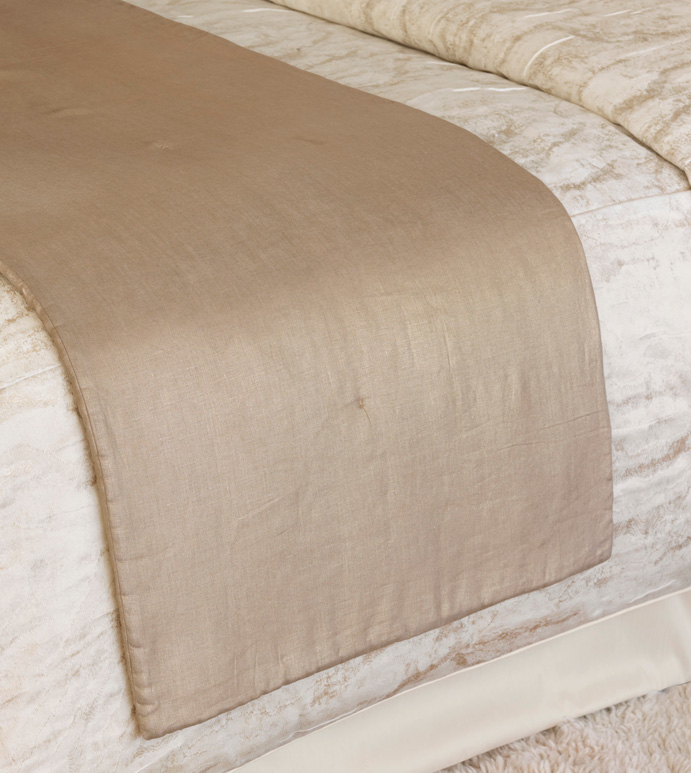 AERIEL GOLD BED SCARF - ,