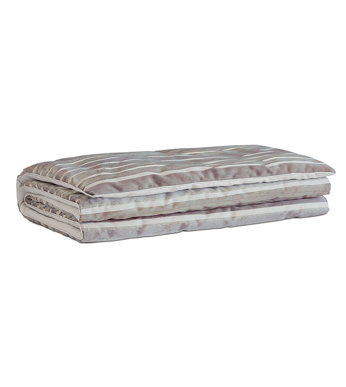 Gaia Sterling Bed Scarf - ,