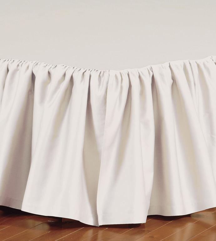 Fresco Classic Ecru Ruffled Bed Skirt