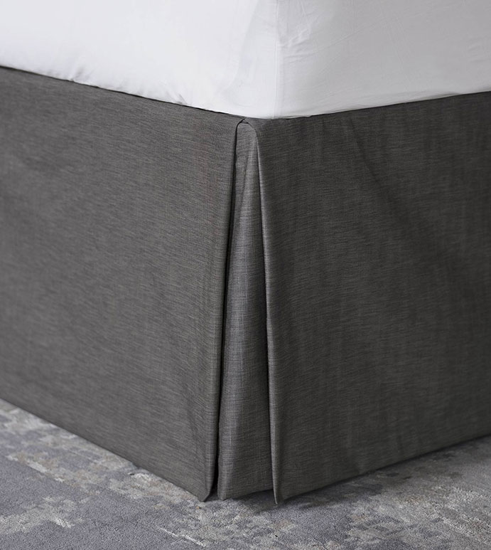 INDOCHINE PLEATED BED SKIRT