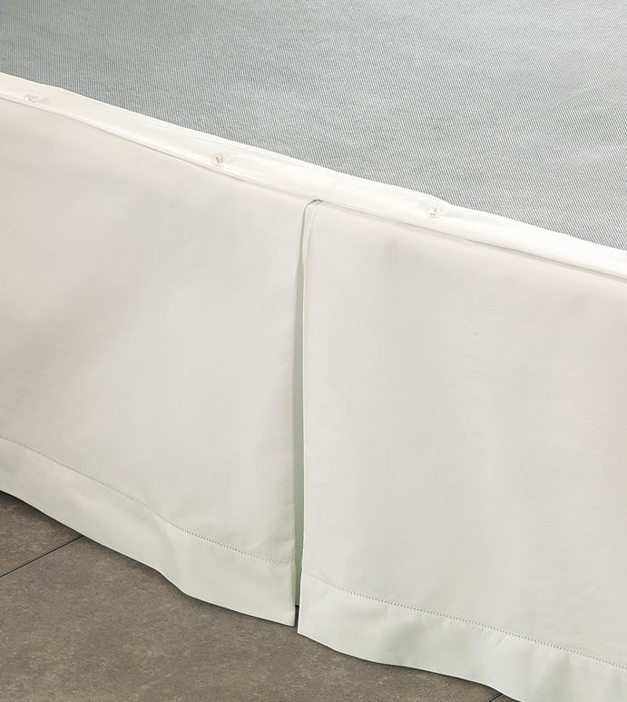 GIANNA IVORY PLEATED SKIRT PANELS