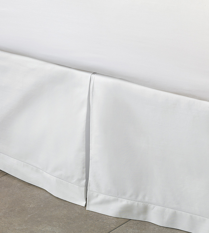GIANNA CLASSIC WHITE PLEATED SKIRT PANELS