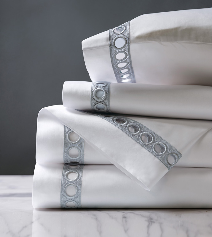 CELINE SILVER SHEET SET