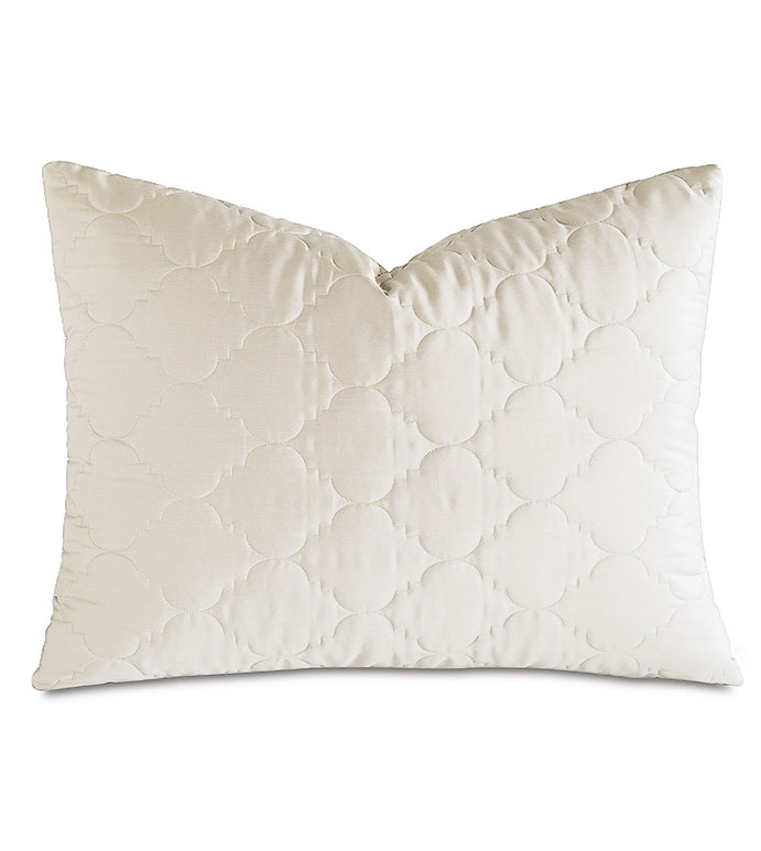 Viola Ivory Standard Sham - ,
