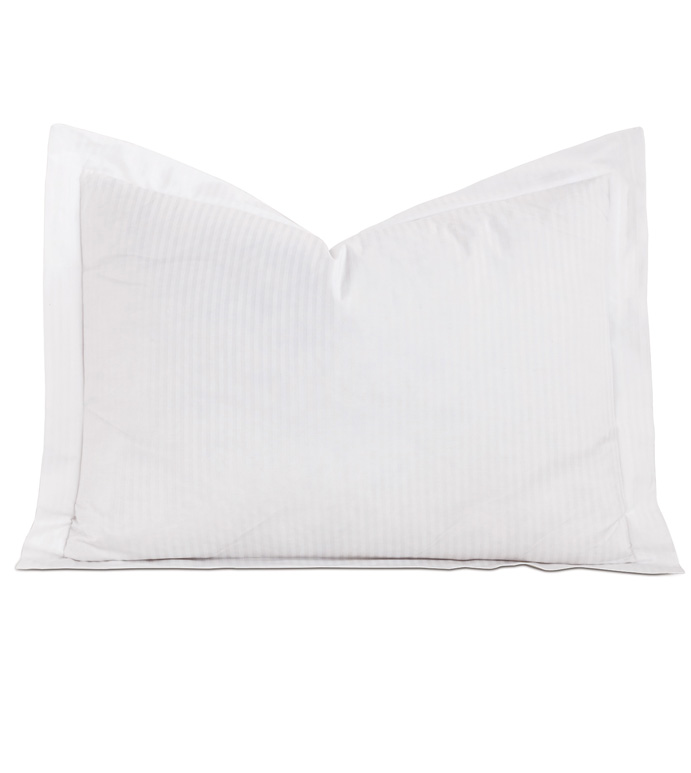 EMILIO WHITE STANDARD SHAM - ,