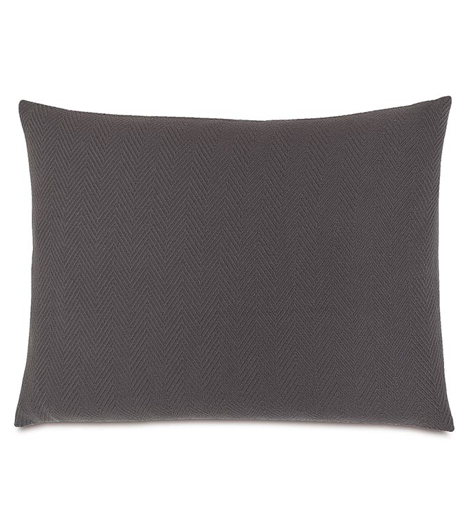 Bozeman Charcoal Standard Sham - ,